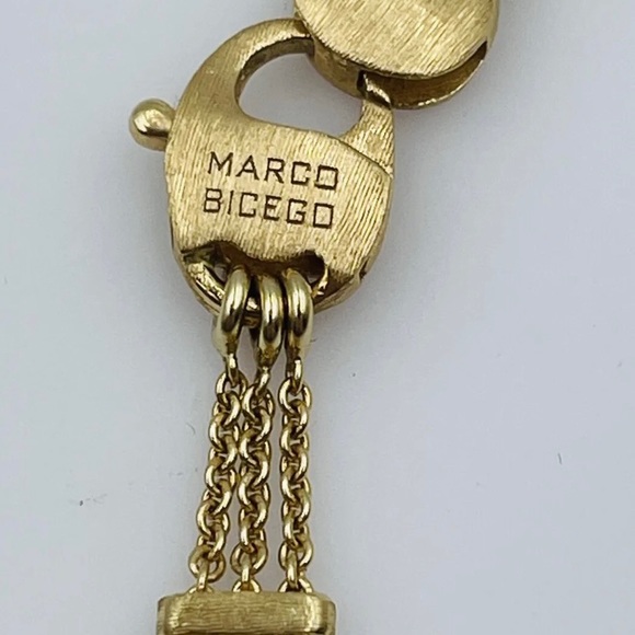 Marco Bicego 18K VINTAGE RARE TRIPLE-STRAND ELEGANT SIVIGLIA NECKLACE! - Picture 11 of 16